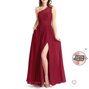 Burgundy Bridesmaid Dress